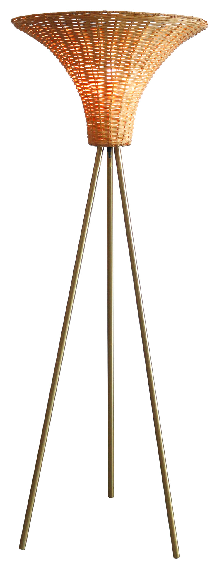 Artistiq Vloerlamp 'Aleya' Rotan