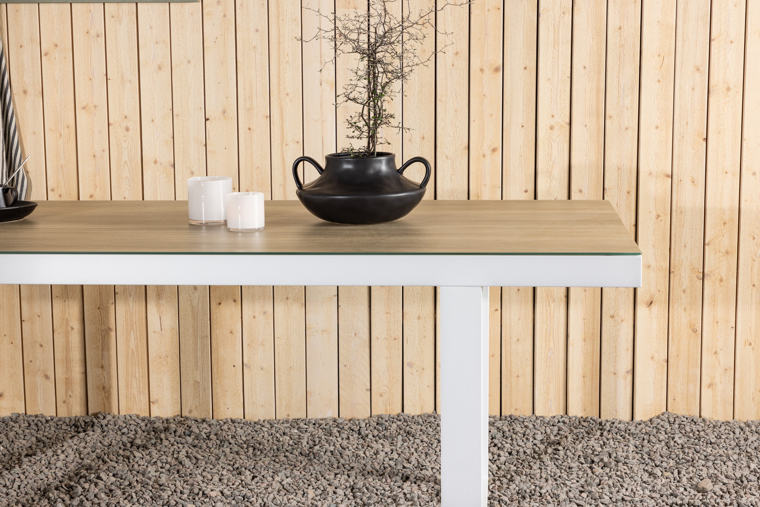 Nohr Tuintafel 'Mariano' 200 x 90cm, kleur Whitewash