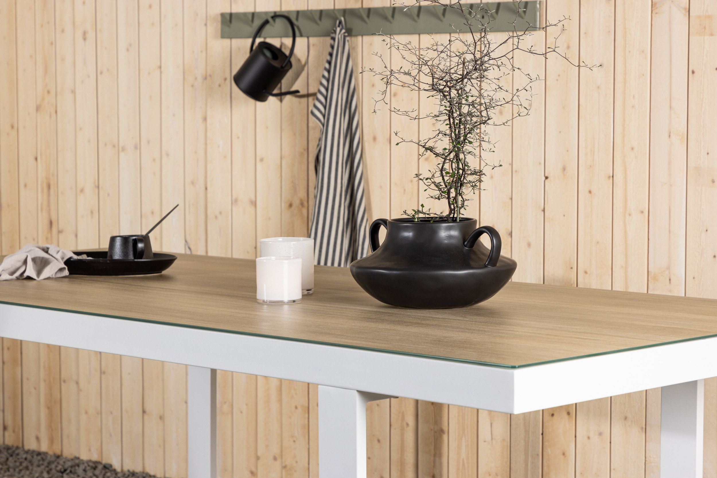 Nohr Tuintafel 'Mariano' 200 x 90cm, kleur Whitewash