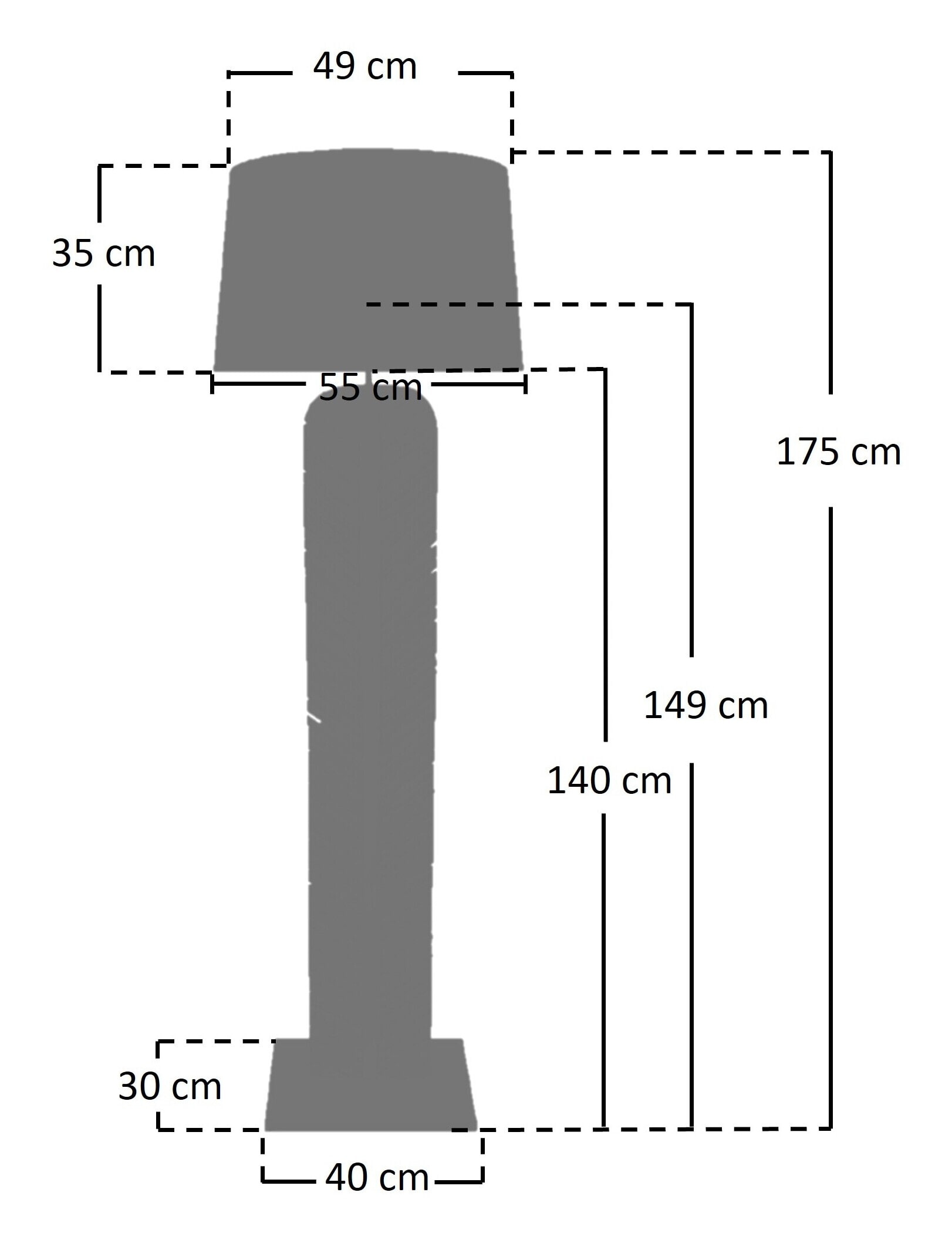 Artistiq Vloerlamp 'Dwon' Drijfhout