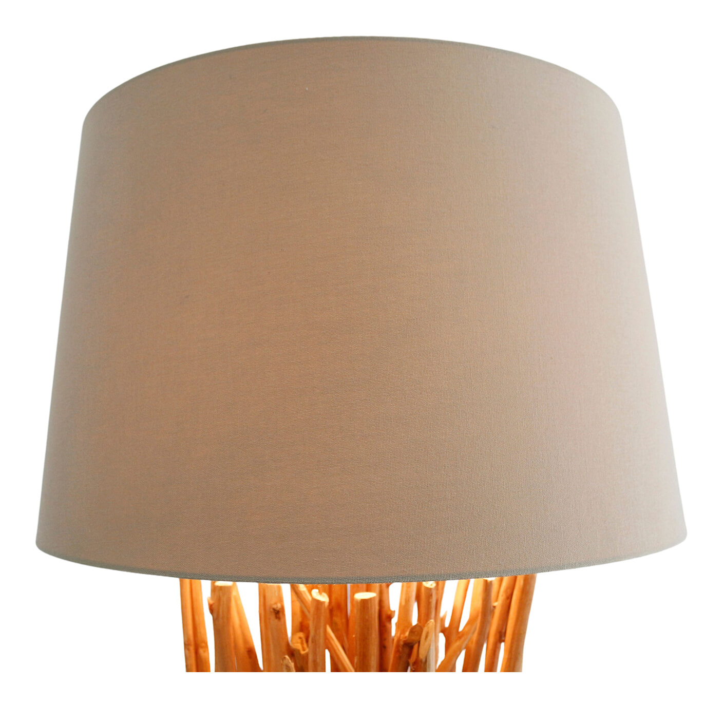 Artistiq Vloerlamp 'Rhoderick' Drijfhout, kleur Naturel