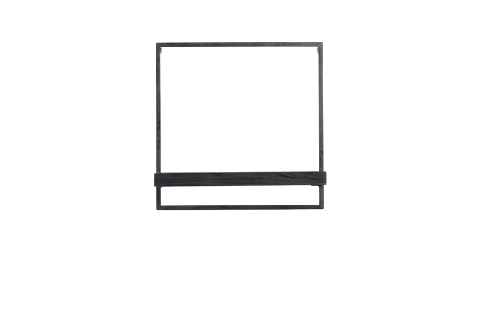 Light & Living Wandplank 'Maddison' 50cm, kleur Zwart Light & Living Wandplank 'Maddison' 50cm, kleur Zwart