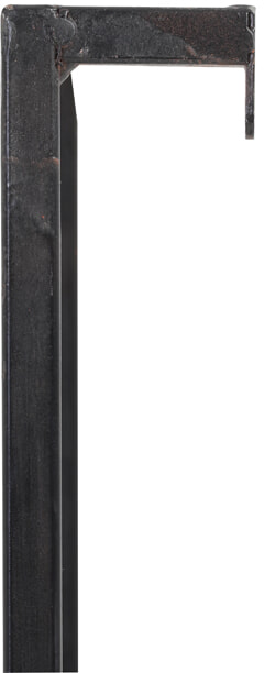Light & Living Wandplank 'Maddison' Mangohout, 100cm, kleur Zwart