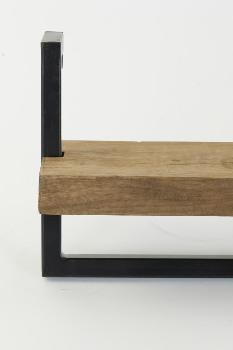 Light & Living Wandplank 'Maddison' 100cm, kleur Donkerbruin