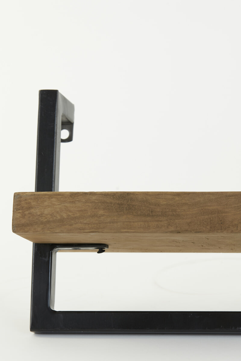 Light & Living Wandplank 'Maddison' 100cm, kleur Donkerbruin