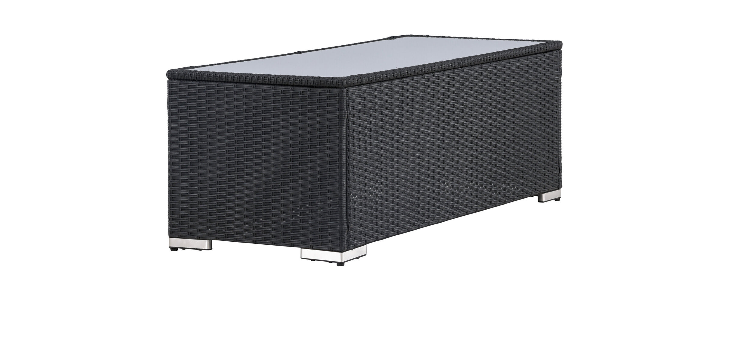 Nohr Loungetafel 'Kha' Wicker, 120 x 50cm