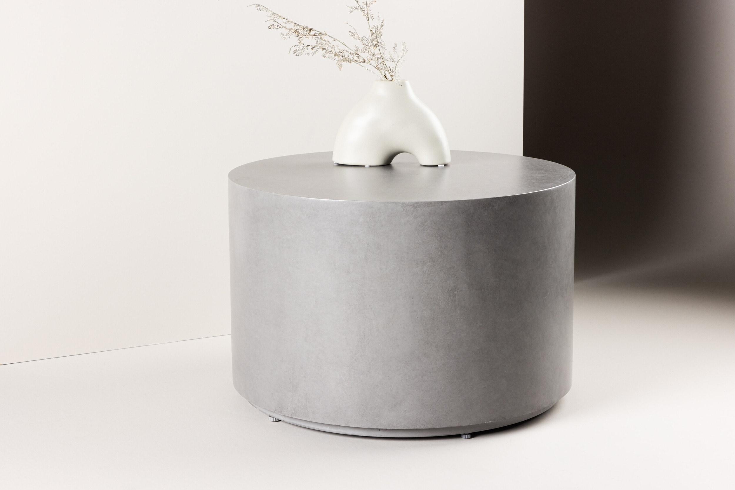 Nohr Ronde Outdoor Bijzettafel 'Jorja' 60cm, kleur Grijs