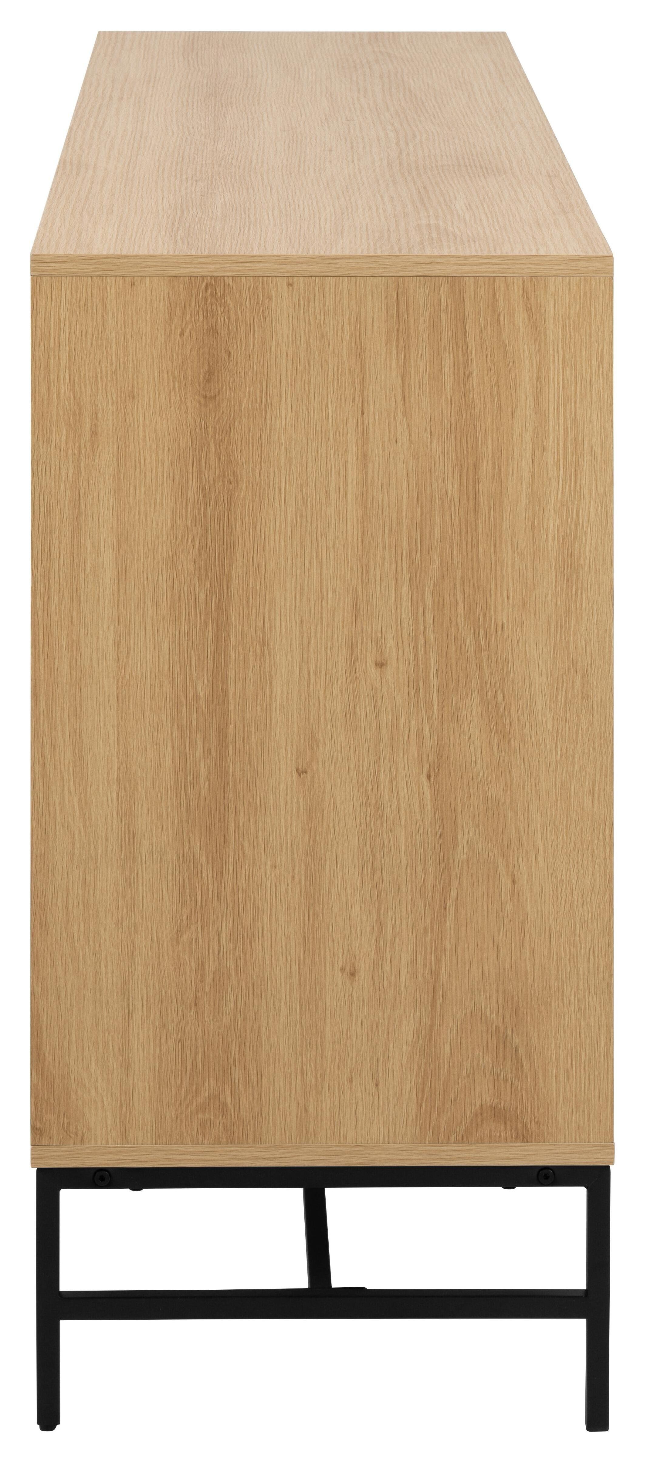 Bendt Ladekast 'Davon' Eikenlook 158cm, Met 6 laden