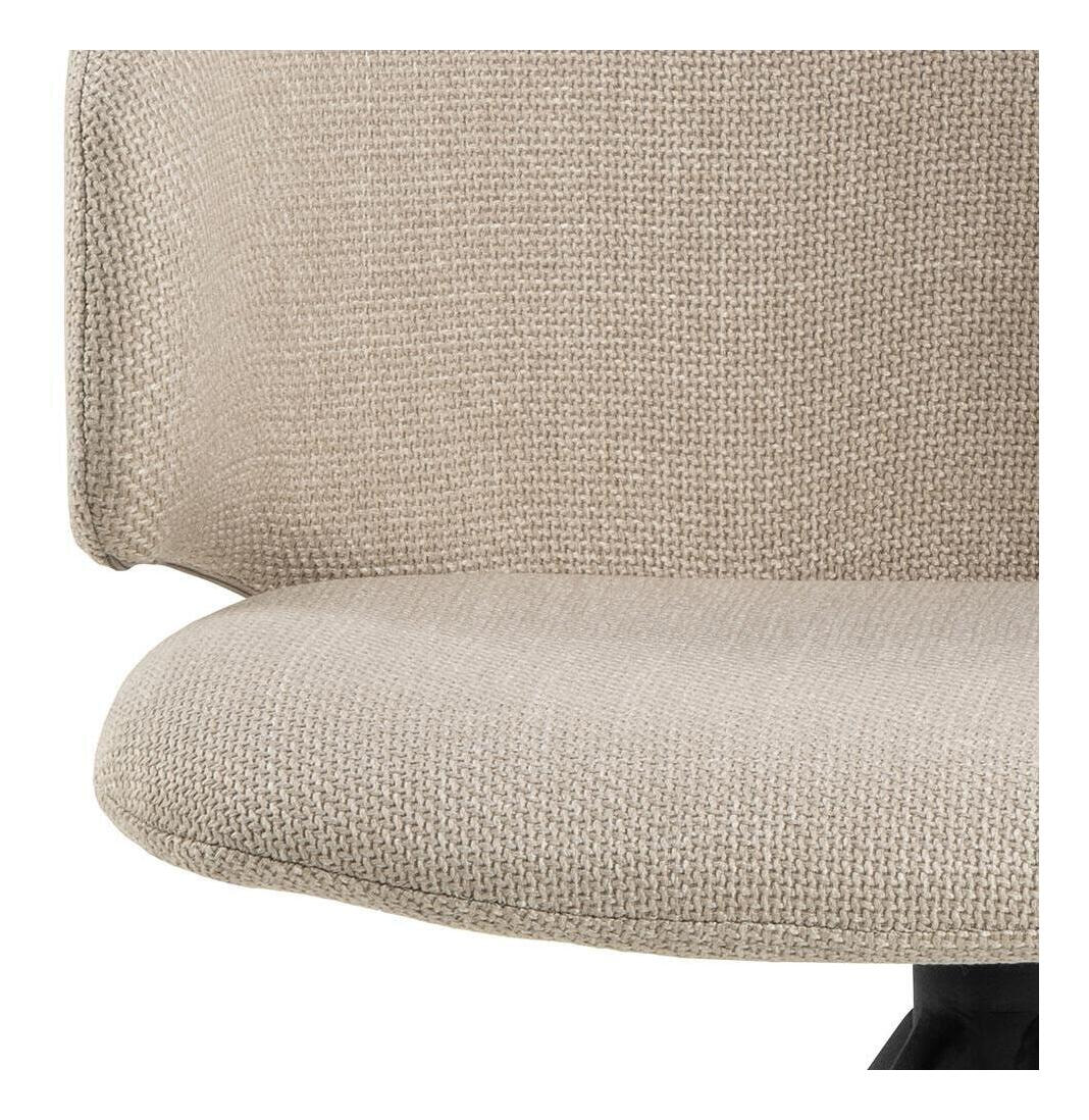 Sohome Draaibare Eetkamerstoel 'Layla' kleur Beige
