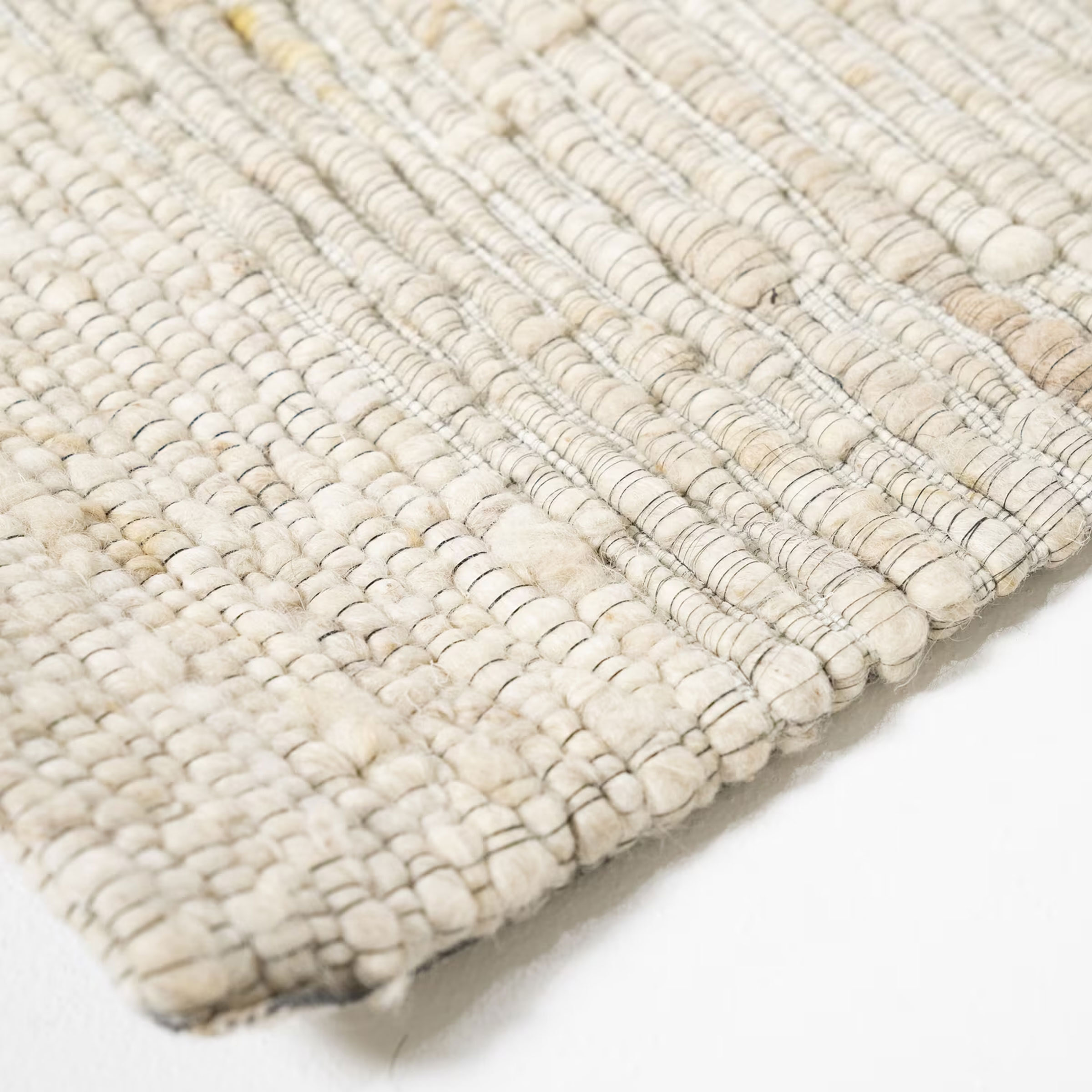 By-Boo Vloerkleed 'Takara' Wol, kleur Ivory