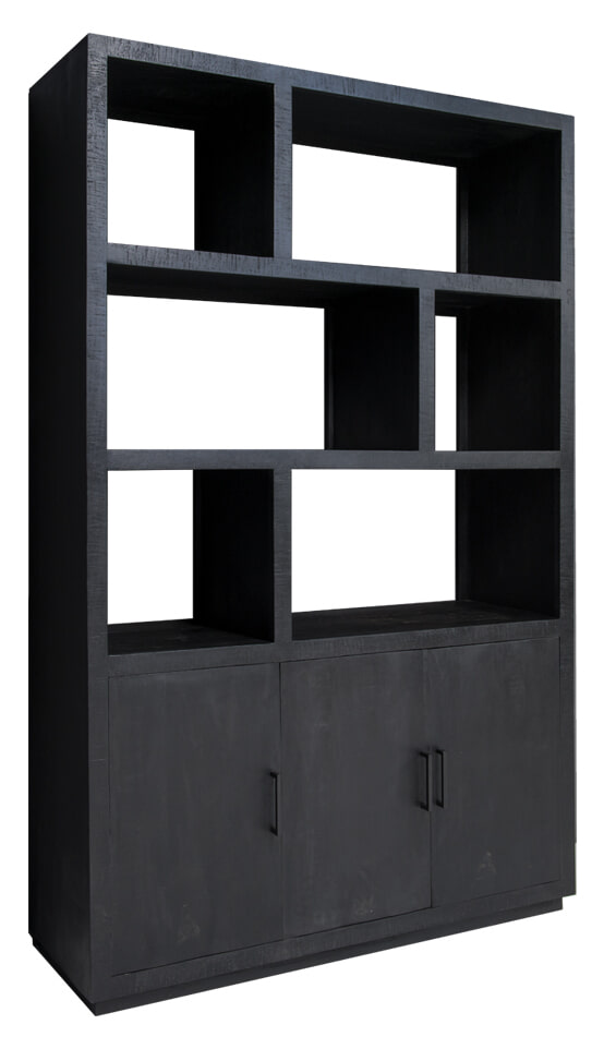 Livingfurn Opbergkast 'Jaxx' Mangohout, 230 x 145cm