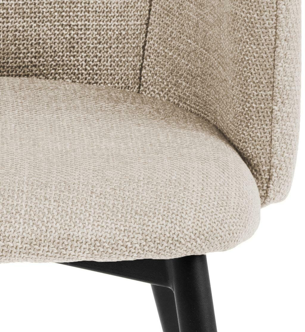 Bendt Eetkamerstoel 'Merete' Stof, kleur Beige