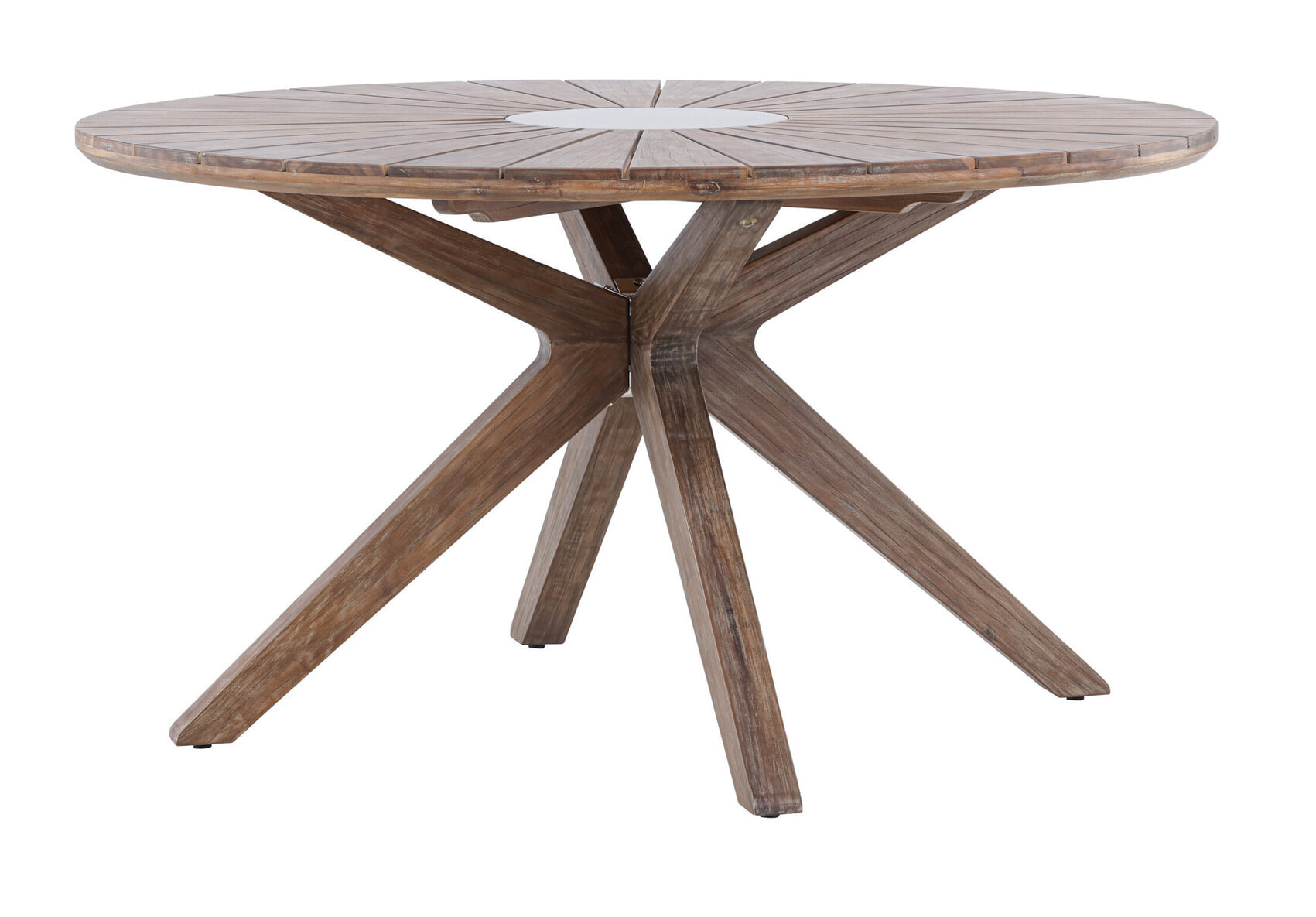 Nohr Ronde Tuintafel 'Dezman' Acaciahout, 140cm