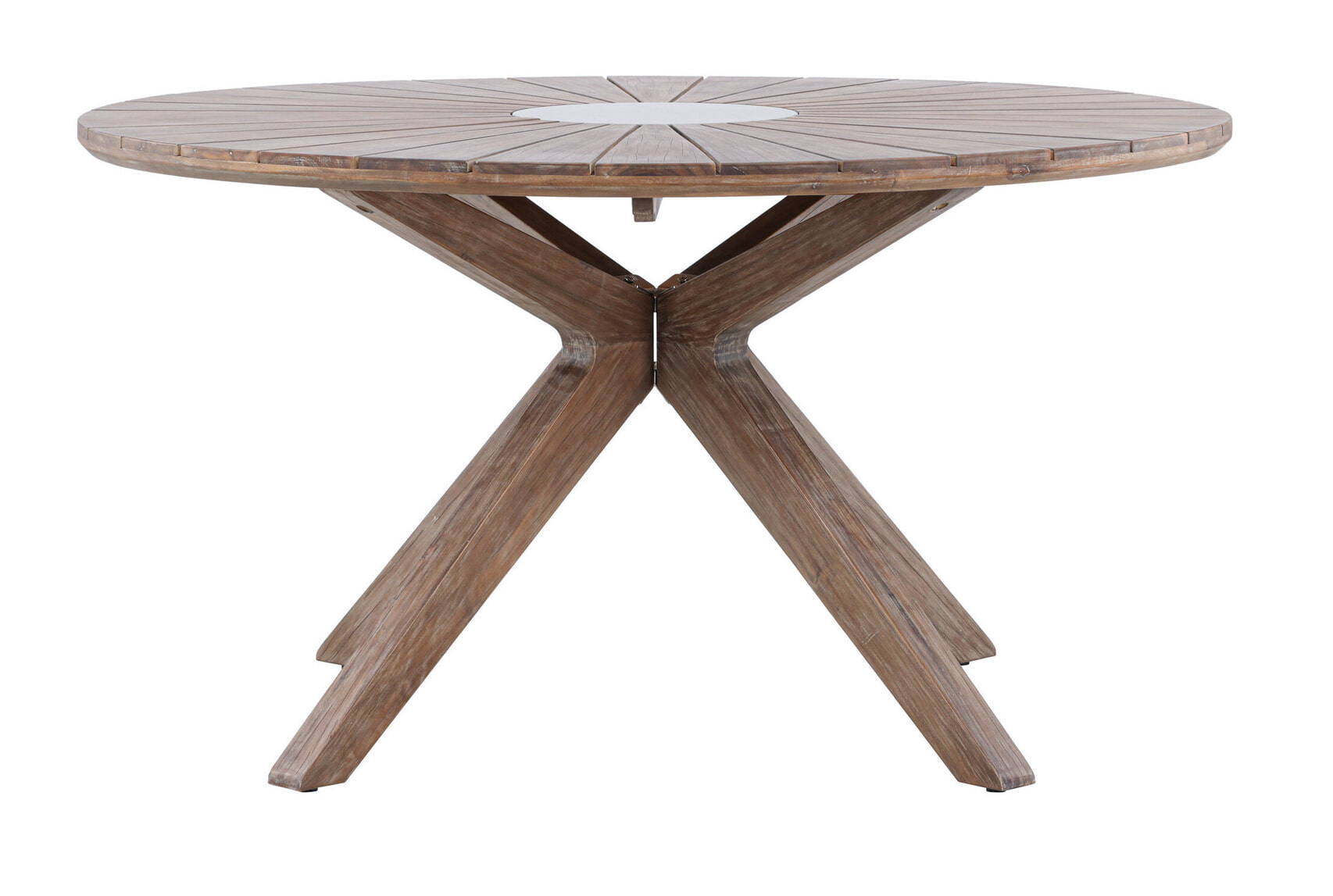 Nohr Ronde Tuintafel 'Dezman' Acaciahout, 140cm