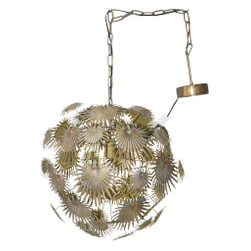 PTMD Hanglamp 'Bexley' Palmblad, kleur Brass