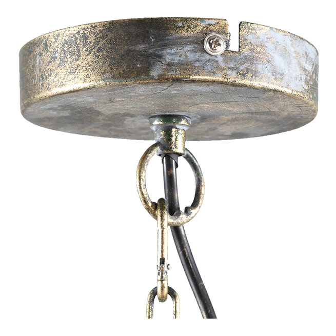PTMD Hanglamp 'Lora' 60cm, kleur Goud