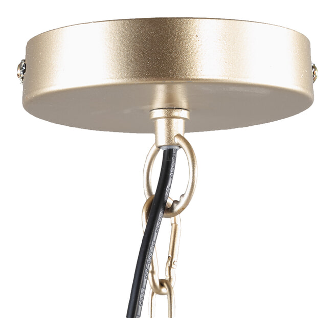 PTMD Hanglamp 'Vesta' Metaal, kleur Goud