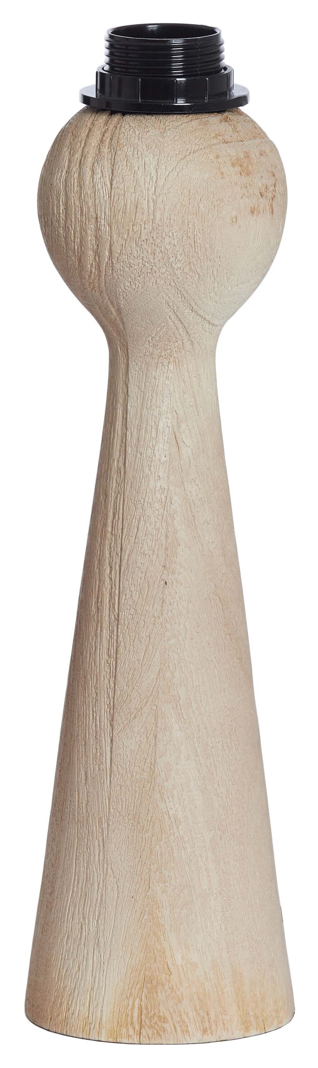 Light & Living Tafellamp 'Festina' Mangohout, 33cm, kleur Naturel (excl. kap)