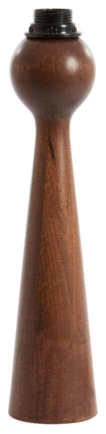 Light & Living Tafellamp 'Festina' Mangohout, 40cm, kleur Bruin (excl. kap)