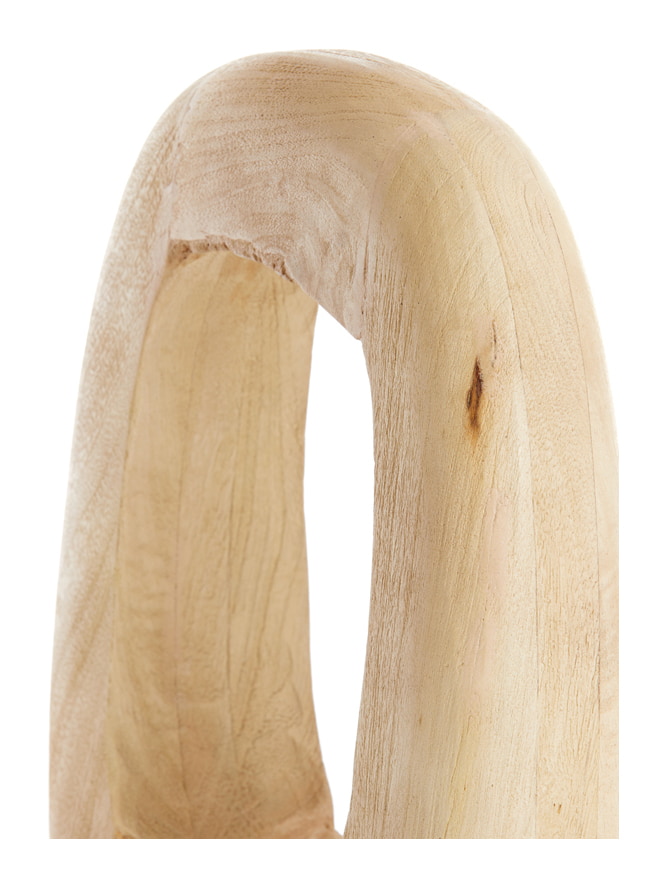 Light & Living Tafellamp 'Kelafo' Mangohout, 40cm, kleur Naturel
