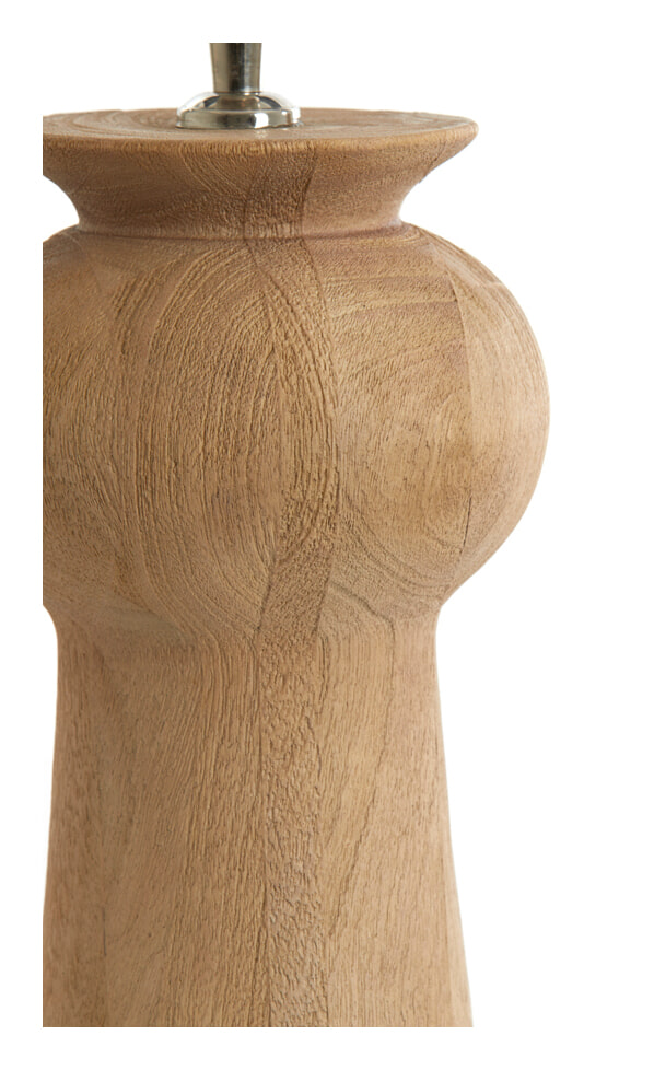 Light & Living Tafellamp 'Baglio' 45cm hoog, kleur Mat Naturel (excl. kap)