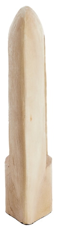 Light & Living Tafellamp 'Carini' Mangohout, 35cm, kleur Naturel