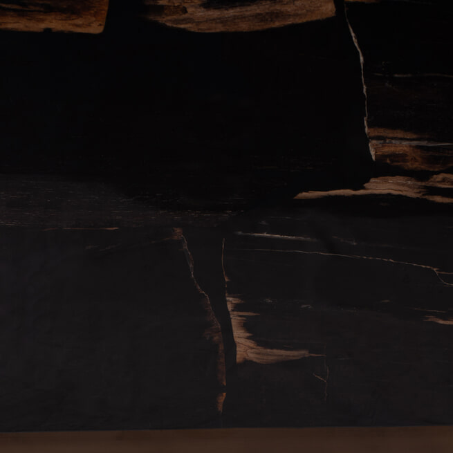 PTMD Salontafel 'Rayn' Versteend Hout, 66 x 53cm