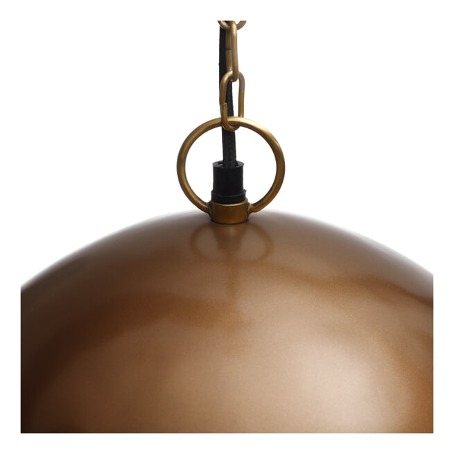 PTMD Hanglamp 'Mervin' 40cm, kleur Koper