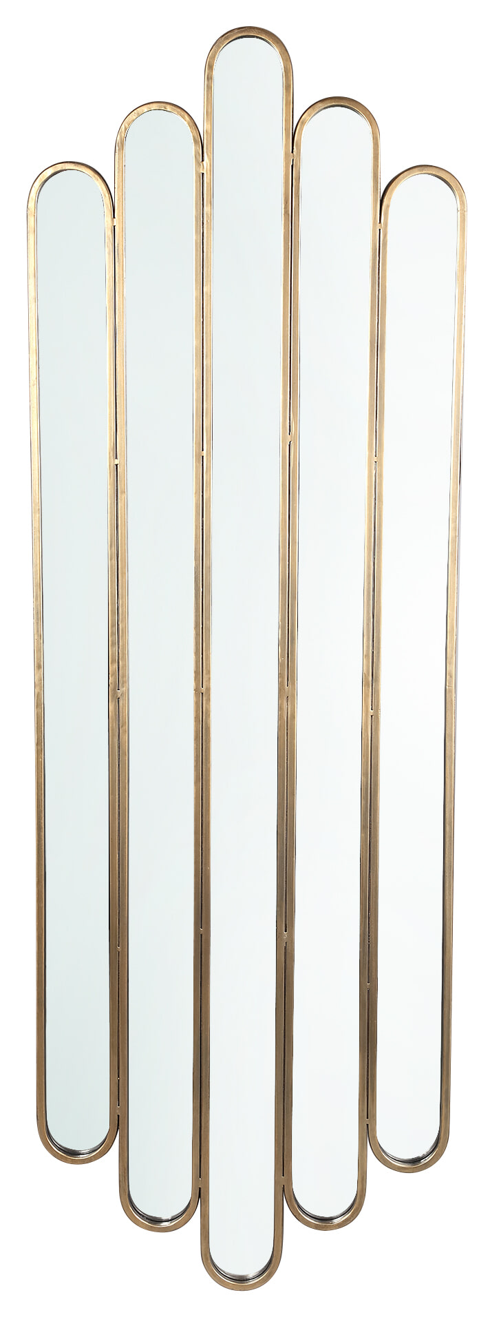 PTMD Spiegel 'Lonter' 150 x 51cm, kleur Goud