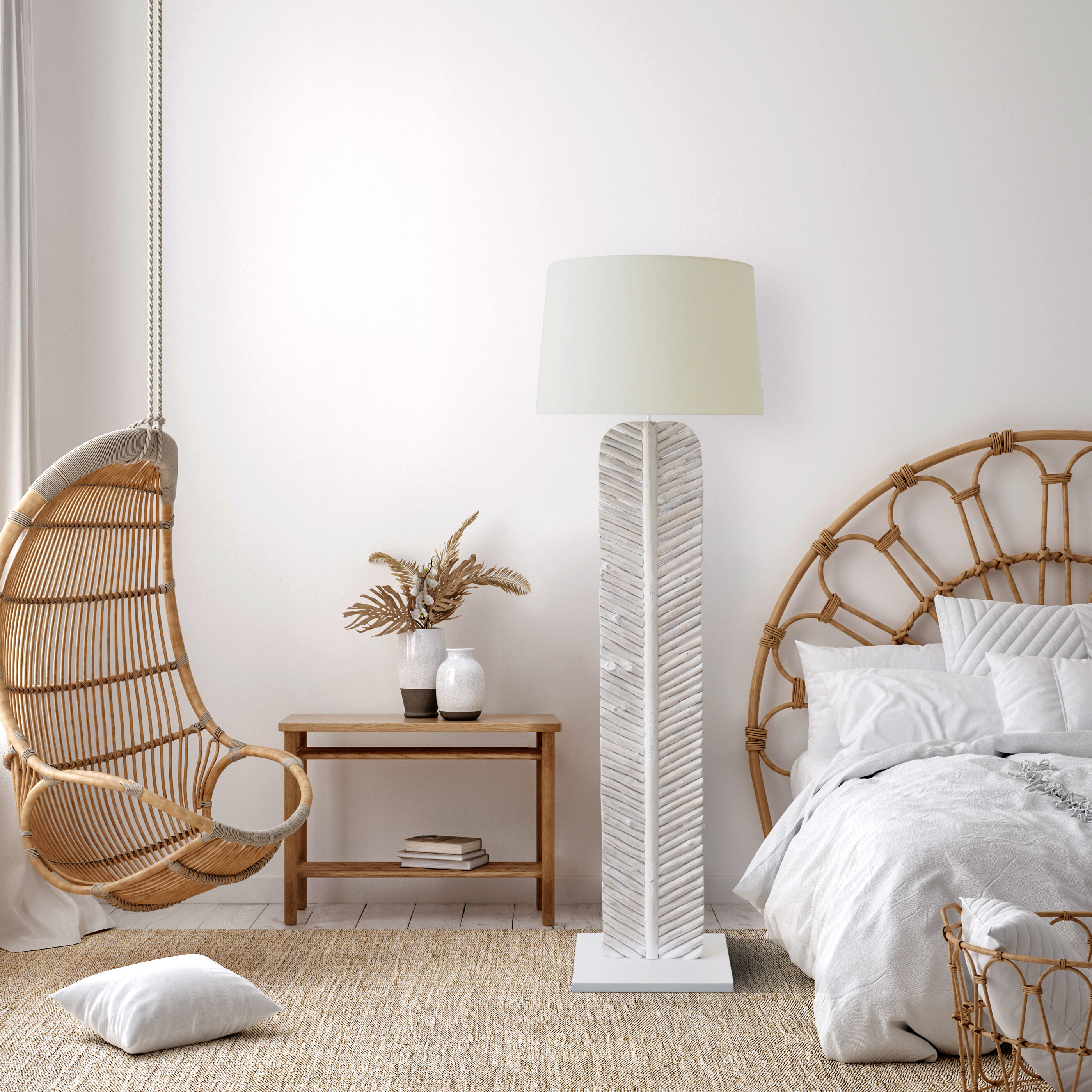 Artistiq Vloerlamp 'Dwon' Drijfhout