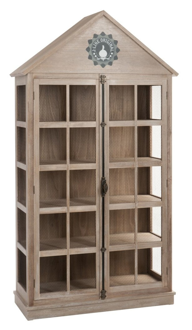 J-Line Buffetkast 'Germaine' Kip, kleur Naturel J-Line Buffetkast 'Germaine' Kip, kleur Naturel