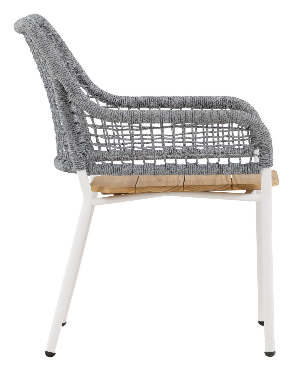 Nohr Outdoor Loungestoel 'Saidah' Teakhout en touw