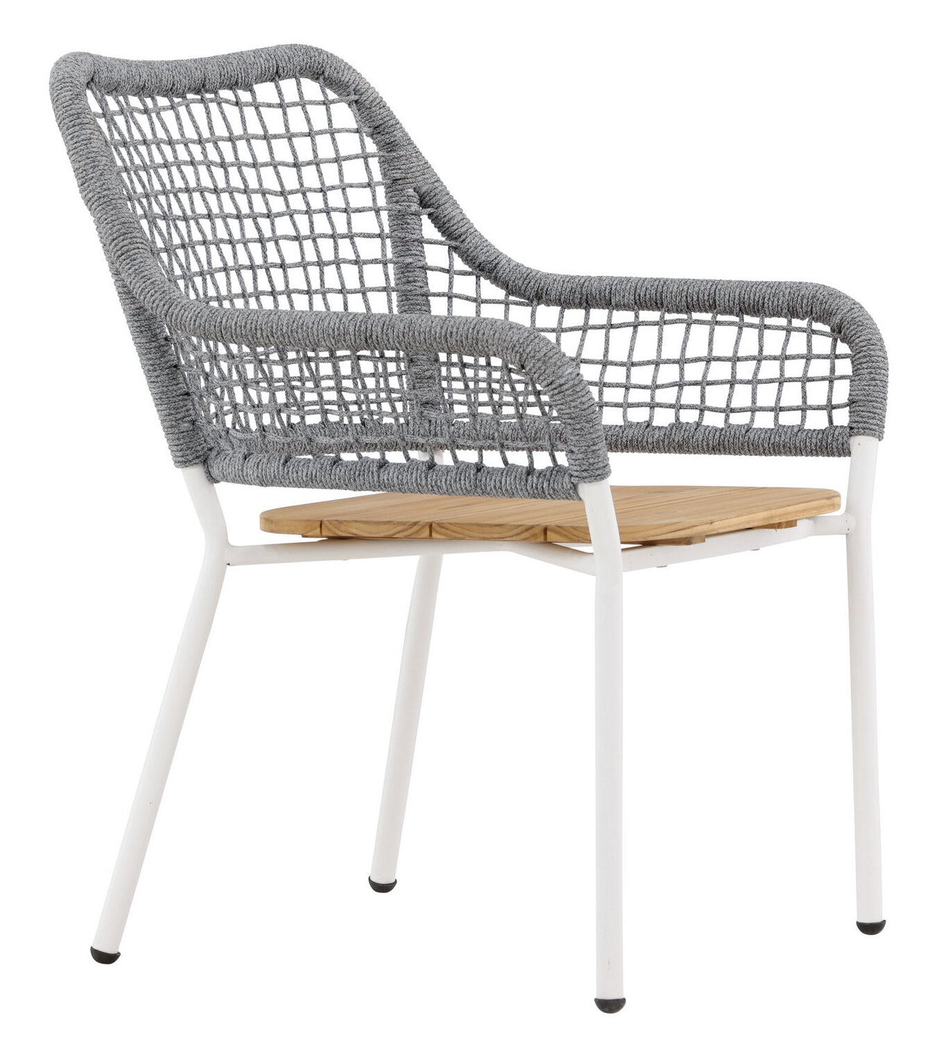 Nohr Outdoor Loungestoel 'Saidah' Teakhout en touw