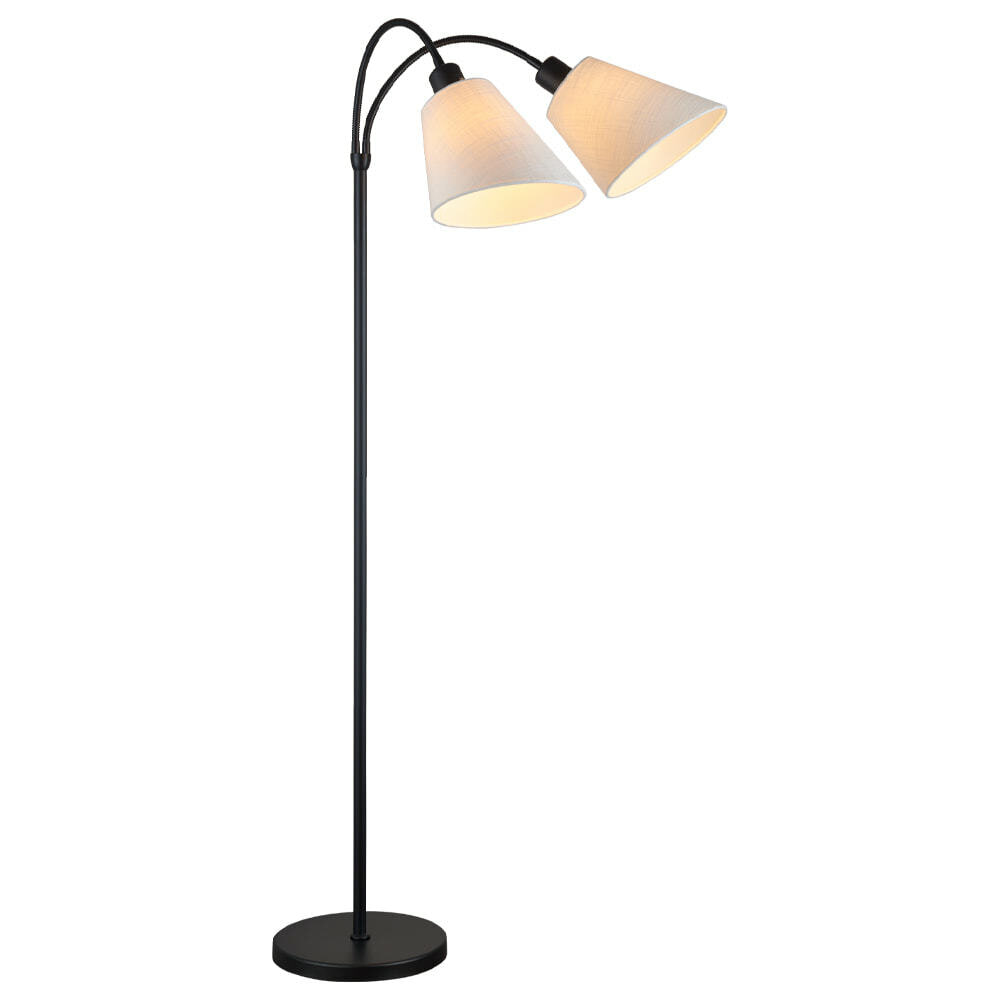 Halo Design Vloerlamp TOWERCUT 2-Lamps - Zwart