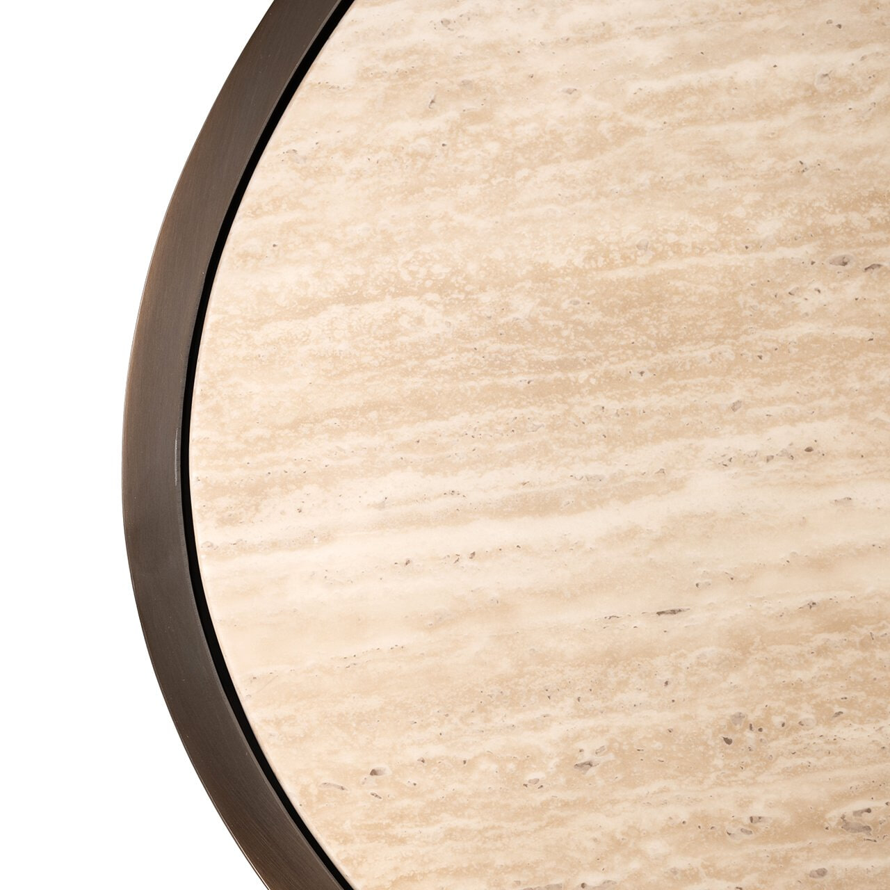 Richmond Ovale Salontafel 'Bonanza' Marmerlook, 140 x 80cm