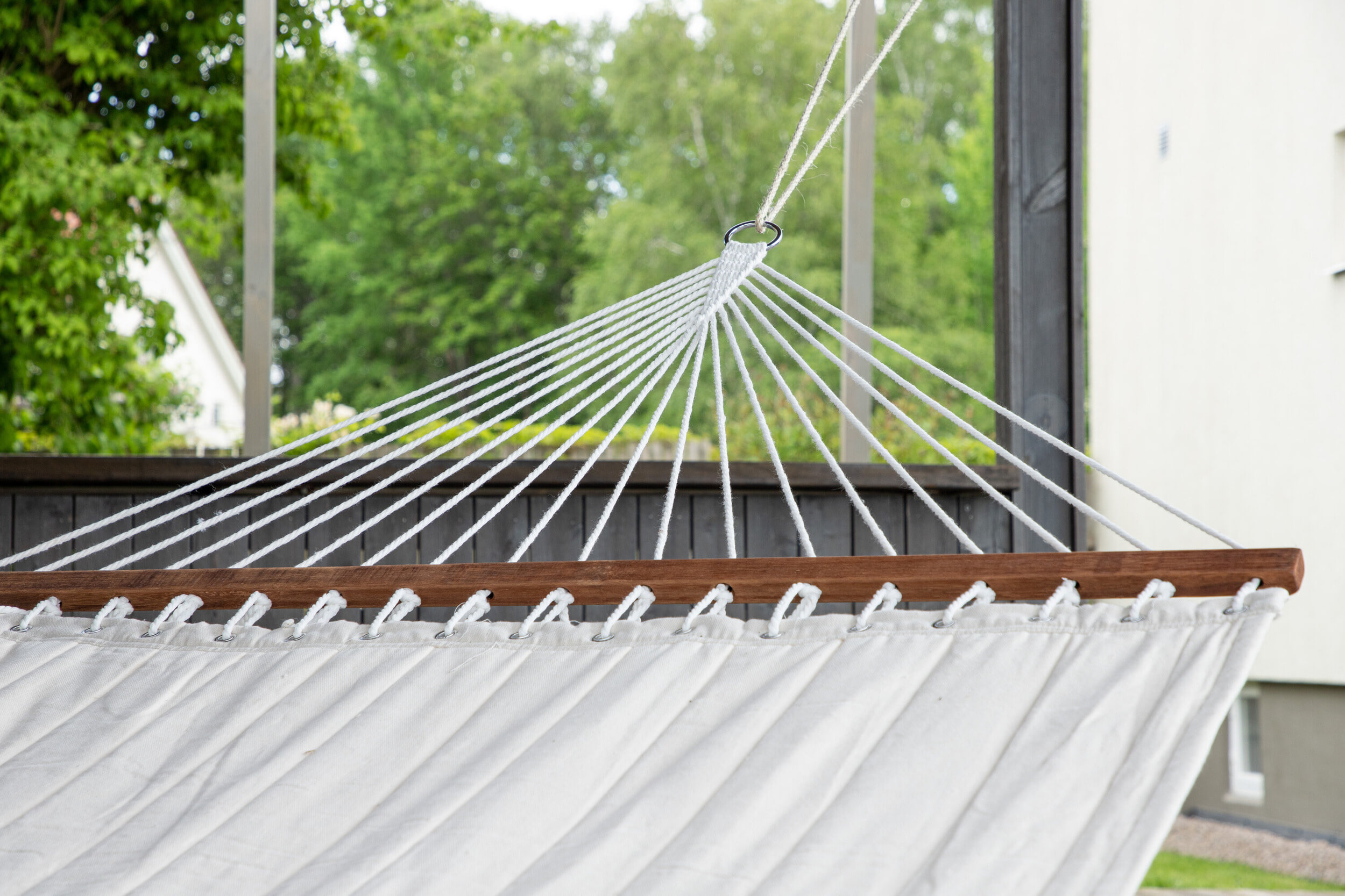 Nohr Hangmat 'Delisha' 2-persoons, kleur Off White