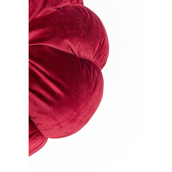 BASE Kussen 'Fleur' kleur Rood