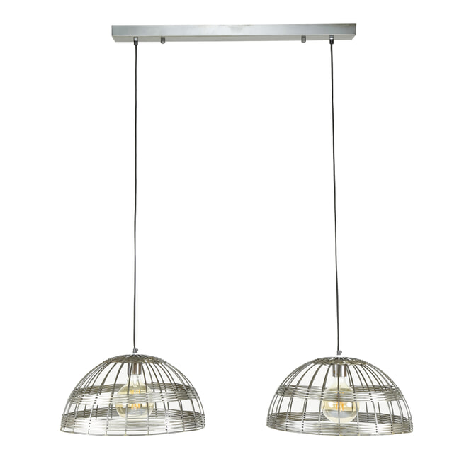 Hanglamp 'Diantha' Metaal, 2-lamps