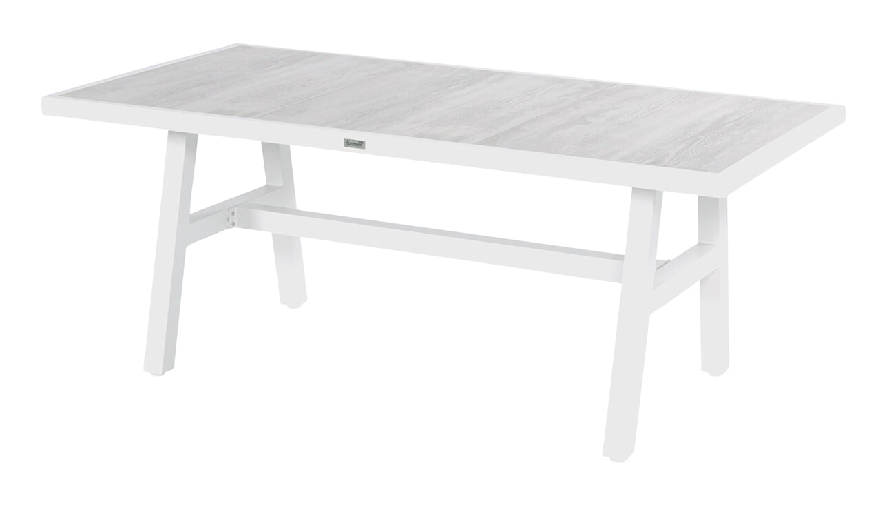 Hartman Tuintafel 'Athens' 186 x 95cm, kleur Wit Hartman Tuintafel 'Athens' 186 x 95cm, kleur Wit