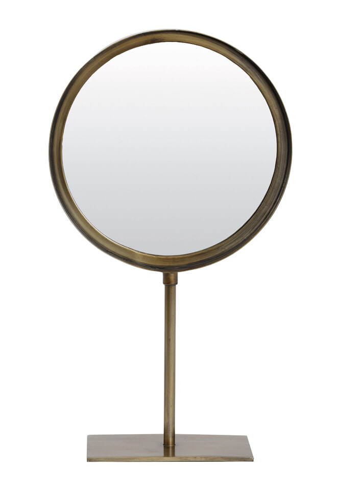 Light & Living Spiegel 'Luri' rond, antiek brons Light & Living Spiegel 'Luri' rond, antiek brons