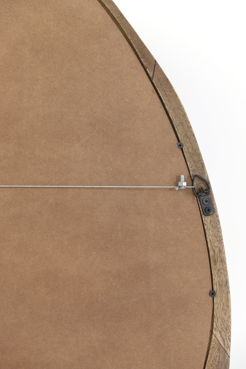 Light & Living Spiegel 'Sonora' 80cm, kleur Donkerbruin