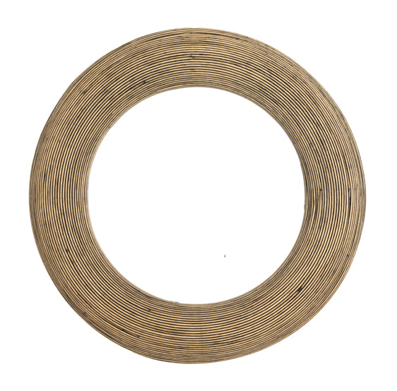 Light & Living Ronde Spiegel 'Piedre' Rotan