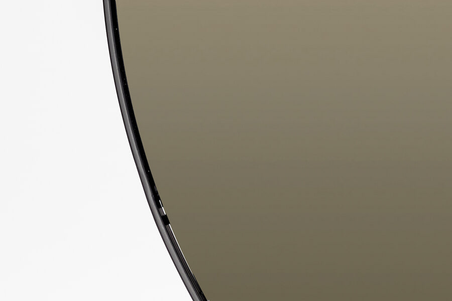 Light & Living Ronde Spiegel 'Espejo' 96cm, smoke glas