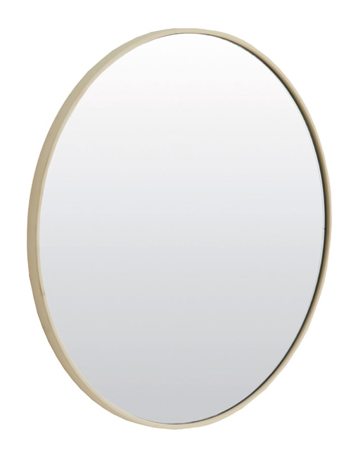 Light & Living Ronde Spiegel 'Espejo' 96cm, kleur Crème
