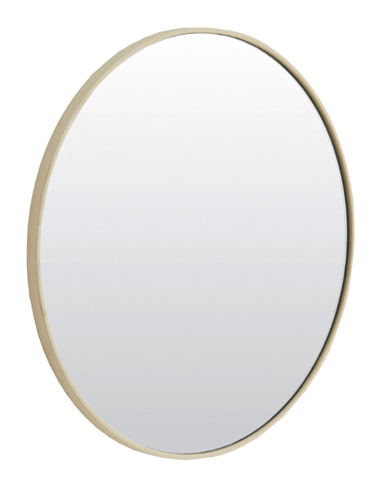 Light & Living Ronde Spiegel 'Espejo' 116cm, kleur Crème