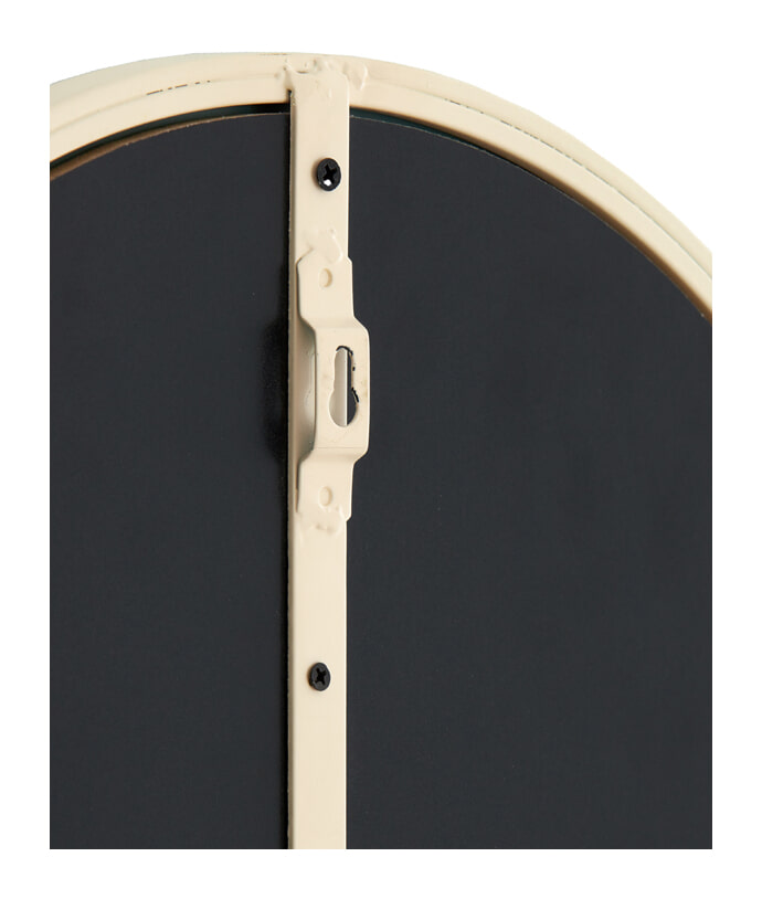 Light & Living Ronde Spiegel 'Espejo' 116cm, kleur Crème