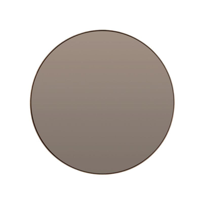 Light & Living Ronde Spiegel 'Espejo' 116cm, kleur Bruin