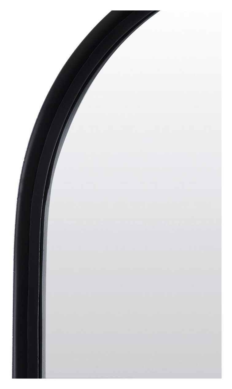 Light & Living Spiegel 'Feres' 180cm hoog, kleur Mat Zwart