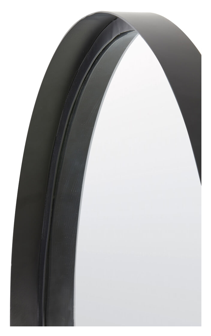 Light & Living Spiegel 'Feres' 180cm hoog, kleur Mat Zwart