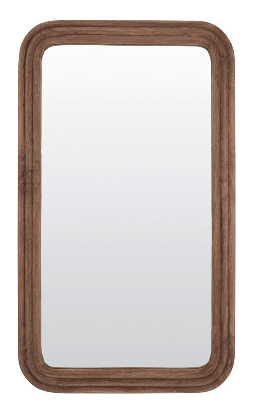 Light & Living Spiegel Florias Mangohout, 169 x 100cm - Bruin